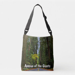 Sac Ajustable Route Directe À Travers La Forêt De Redwood Misty