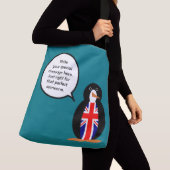 Sac Ajustable Royaume-Uni Mme Pingouin qui parle (De près)