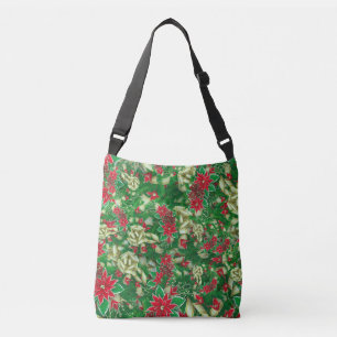 Sac Ajustable Rubans Feuille Poinsettia Fir Noël Floral