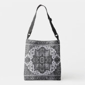 Sac Ajustable RUG PERSIEN - noir et blanc (Dos)
