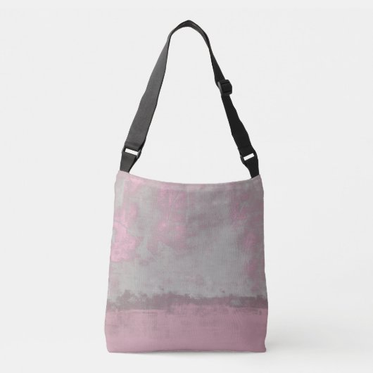 Sac Ajustable Rustique rose Grey Mallow Abstrait Art Nr42 (Devant)