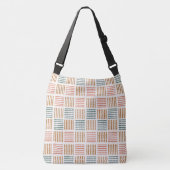 Sac Ajustable Rythme Rustique Plaid - Boho Moderne (Devant)