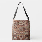 Sac Ajustable "Sac Boho Crossbody de luxe avec authentique Amazi (Dos)