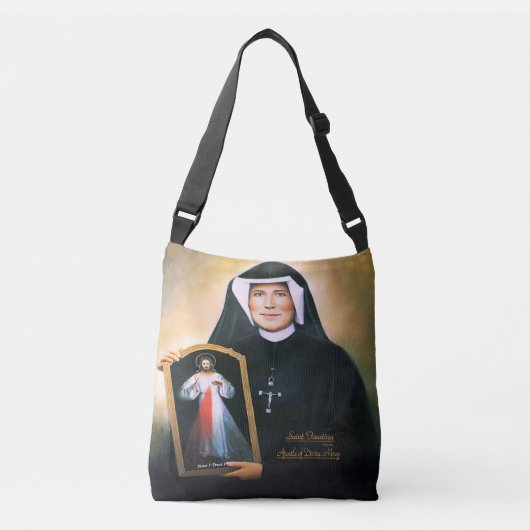 Sac Ajustable Saint Faustina, Miséricorde divine (Devant)