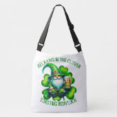 Sac Ajustable Saint Patrick Gnome mignonne avec bière | (Devant)