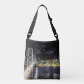 Sac Ajustable San Francisco Night Sky Line Golden Gate Bridge (Devant)