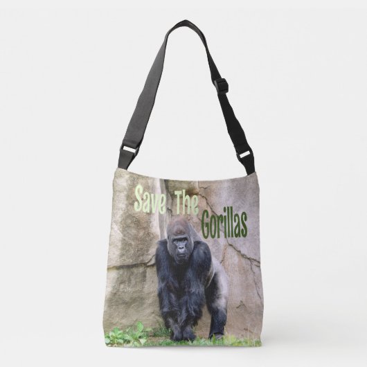 Sac Ajustable Sauvez Les Gorilles (Devant)