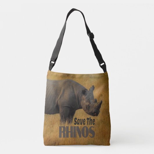 Sac Ajustable Sauvez Les Rhinos (Dos)