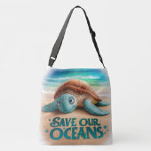 Sac Ajustable Sauvez nos océans Protection maritime et océanique (Dos)