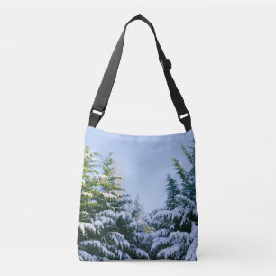 Sac Ajustable Scène de neige, des vergers assez enneigés, moye