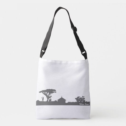 Sac Ajustable Scène du village (Dos)