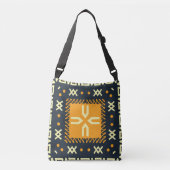 Sac Ajustable Schawl Design : Carré indien Batik. (Devant)