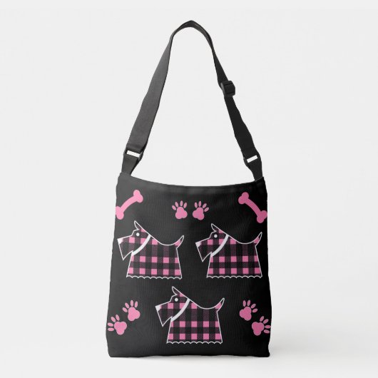 Sac Ajustable Scotty Terrier Chiens Cute Funny Terriers Race The (Devant)