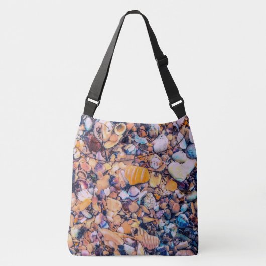 Sac Ajustable Sea Shells et Pebbles (Devant)