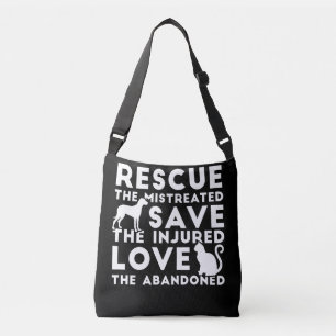 Sac Ajustable Secourir Le Mistreated Sauvez L'Amour Les Blessés