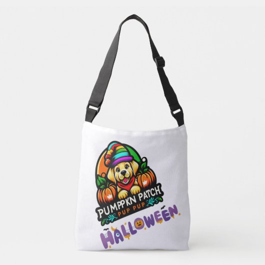 Sac Ajustable Semences de semence de joie Patch Citrouille (Devant)