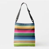 Sac Ajustable Serape couvrant mexicain traditionnel (Dos)