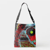 Sac Ajustable Serpent de Fréquence – Croix d'Énergie Abstraite N (Dos)