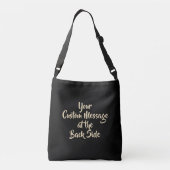 Sac Ajustable Serpent sur Croix (Dos)