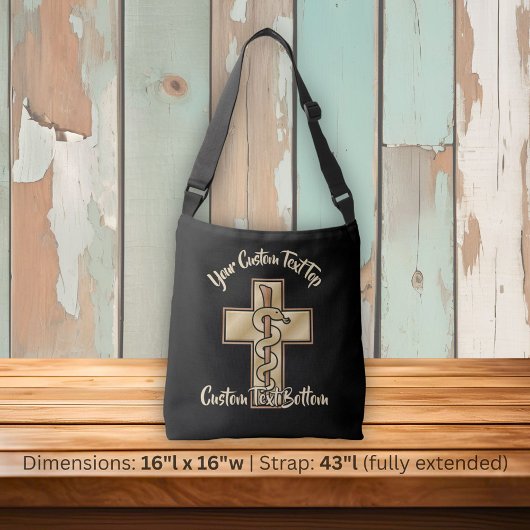 Sac Ajustable Serpent sur Croix