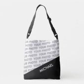 Sac Ajustable SEULS RECTANGLES DE COULEUR - noir + vos idées (Dos)