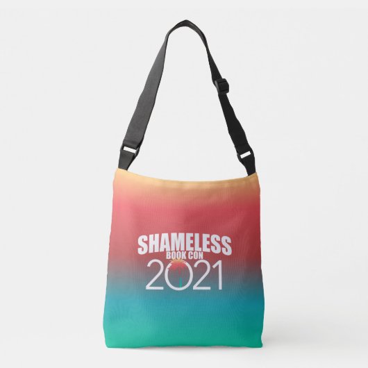 Sac Ajustable #Shameless21 Dégradé du logo du livre sans honte (Devant)