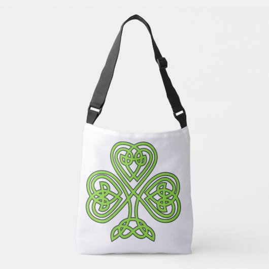 Sac Ajustable Shamrock celtique St. Patrick's Day Irish Eire Pad (Devant)