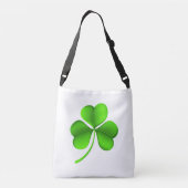 Sac Ajustable Shamrock vert sur cbbcnt blanc (Dos)
