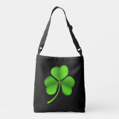 Sac Ajustable Shamrock vert sur cbcnt noir (Dos)