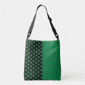 Sac Ajustable Shamrocks et tripes de la Saint-Patrick (Dos)