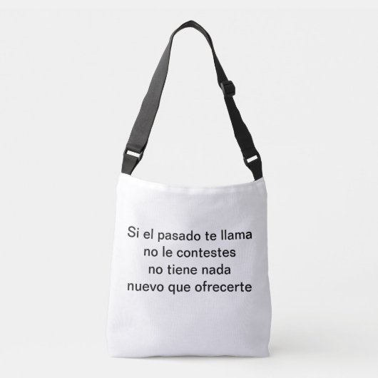 Sac Ajustable Si el pasado te llama (Devant)