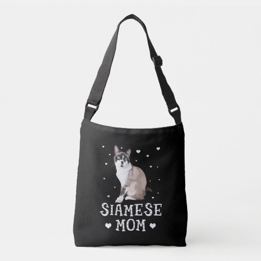 Sac Ajustable Siamese Maman Cute Siamese Siamese Lover (Devant)