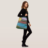 Sac Ajustable Sierra Sunrise Art Abstrait (Sur le modèle)