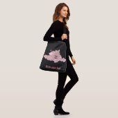 Sac Ajustable simple et minimal ajouter votre photo texte (Sur le modèle)