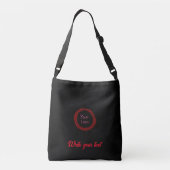 Sac Ajustable simple minimum ajouter votre texte photo noël t (Dos)