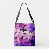 Sac Ajustable Simple requin mâchoires baleine motif de galaxie o (Dos)