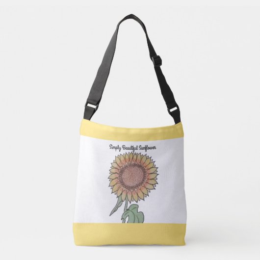 Sac Ajustable Simplement Beau Tournesol (Devant)