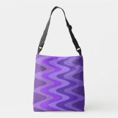 Sac Ajustable Sinus Waves motif - violet violet + vos idées (Dos)