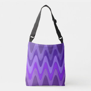 Sac Ajustable Sinus Waves motif - violet violet + vos idées