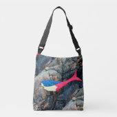 Sac Ajustable sirène à queue rousse (Devant)