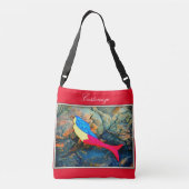 Sac Ajustable sirène à queue rousse (Dos)