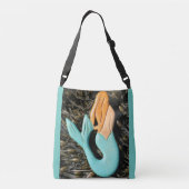 Sac Ajustable Sirène à tête bleue (Dos)