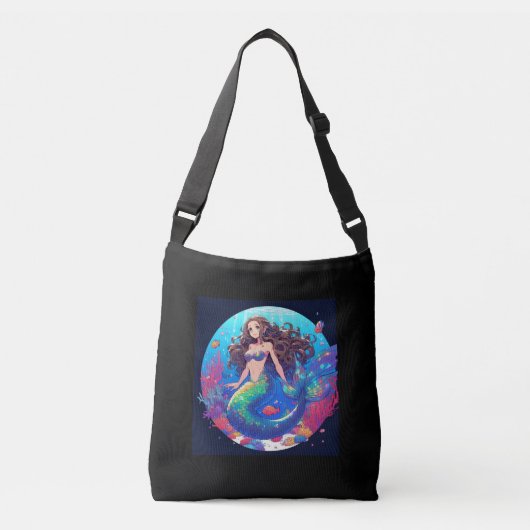 Sac Ajustable Sirène colorée (Devant)