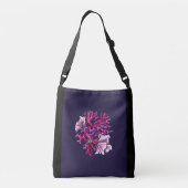 Sac Ajustable Sirène de l'Océan Violet (Dos)