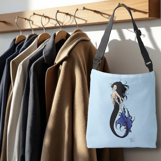 Sac Ajustable Sirène tribale bleue