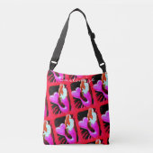 Sac Ajustable sirènes de coeur-queue de roux (Devant)