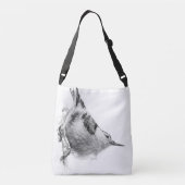 Sac Ajustable Sittelle oiseau à haute clé (Dos)