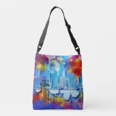 Sac Ajustable SlipperyJoe NYC graffiti lue entourée tourbillon (Dos)