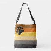 Sac Ajustable SlipperyJoe's Bear Pride drapeau de la texture du  (Dos)
