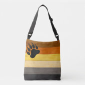 Sac Ajustable SlipperyJoe's Bear Pride drapeau de la texture du  (Devant)
